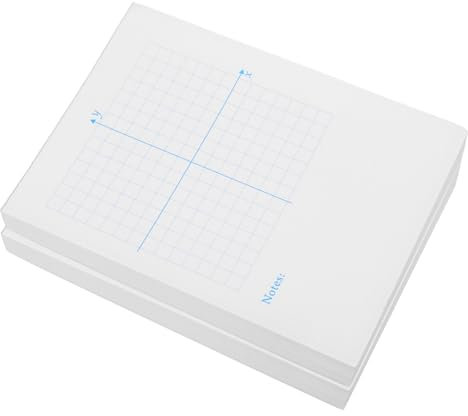 EXCEART Millimeterpapier Für Mathematik Mathe-xy-papier Millimeterblätter Zum Mathe-zeichnen Bücher Mit Graphenblättern Papier Zum Mathe-zeichnen