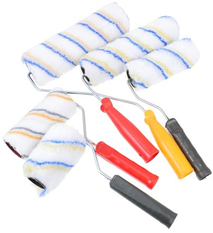 Yardenfun 5St Walzenbürste Wände streichen Rollen Wandfarbroller Farbwalzen Abdeckungen für Farbroller dekorativer Farbroller tapetenkleister tapetenrolle Malerrolle Gummiwalze Ballaststoff