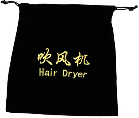 WOFASHPURET Bolsa Organizadora para Secador De Pelo 5 Unidades para Viaje Herramientas De Belleza con Cordón Estuche De Almacenamiento para Secador Y Plancha Diseño Elegante.