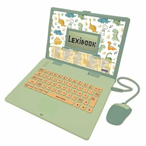 Lexibook, Dinosaur Ordinateur Éducatif Enfant, JC598DINOi1