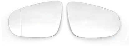 VREFOEAX Spiegelglas Für VW Für Golf 6 MK6 5K 2009-2012 Für Touran 2011-2015 Auto Links Rechts Rückspiegel Seitenflügel Beheiztes Spiegelglas Außenspiegel Glas Ersatz(L+R)