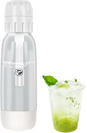 Máquina de agua con burbujas, con ajustable, calentador de agua portátil con burbujas, accesorios para mini efervescentes, bebidas carbonatadas caseras, para en casa, cocina,