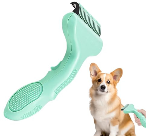 Spazzola Per Cani Che Perdono Pelo Pettinino Toelettatura Delicato Per