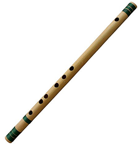Whitewhale Flauta de bambú india Bansuri - Instrumentos musicales indios para uso profesional
