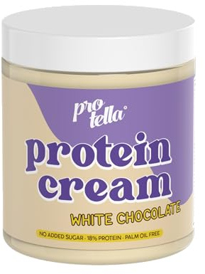 Protella Crema de Chocolate Blanco con Avellanas, 250g