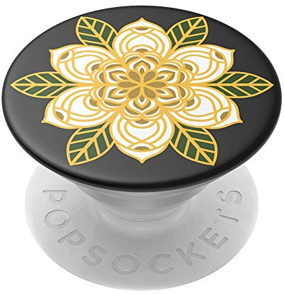 PopSockets PopGrip - Soporte y Agarre para Teléfonos Móviles y Tabletas con un Top Intercambiable - Bloom