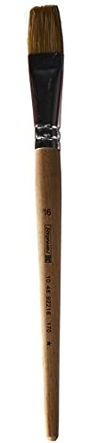 BRUNNEN 1026366744 12X Borstenpinsel Schule 16, MDF