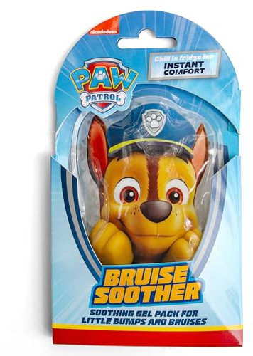 Paw Patrol Children’s Bruise Soother | Cooling Gel Pack/Ice Pack for Bumps and Bruises | Re-usable | Cold Pack & Warm Use | Soothing, Marshall Brings Smiles Back Fast! | Made by Jellyworks
