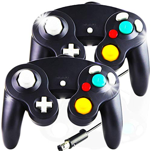 SONVIEE Controller für Gamecube, Wired NGC Controller für Game Cube Classic NGC Super Smash Bros GC Gamepad für GC Mario Party Spiele Wii U