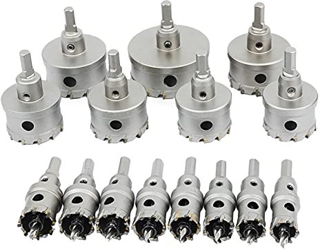 SYHML-SHOP 12-200mm TCT Sega A Tazza Sega A Tazza Sega A Tazza in Metallo Apri Foro in Lega di Carburo per Perforazione in Metallo in Lega di Acciaio Inossidabile (Hole Diameter : 145mm)