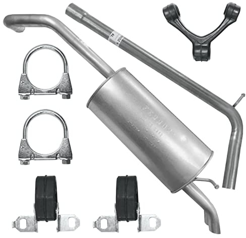 FERROZ Auspuff für Seat Cordoba II 2 2002-2009, Skoda Fabia 1 6Y 1999-2007 | Endtopf und Abgasrohr, Motoren: 1.4 TDI -1.9 TDI | Limousine, Kombi