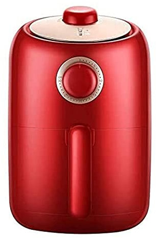 Air Fryer for Home Use 2L Mini Electric Air Fryer Double Rotary Knob Design Multifunctional Oil-Free French Fries Fryer Household Electric Frying Pot Stabilize