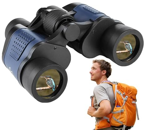 LIGHT LIGHT NIGHT NIGHT BILOCULERS, Night Vision Binoculars - 60x60 Kraftfulla lättvattentäta kikare - Optiskt teleskop för resekryssningsfartyg stargazing vandring