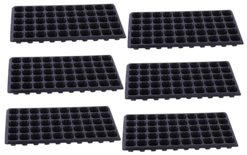 BESPORTBLE 6pièces Plateau De Germination pour Pépinière avec Cavités Bac De Plantation pour Culture Multi-emplacements pour Jardinage