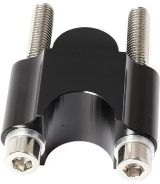 Handlebar Clamps Risers Motorcycle Handlebar Riser Bar Mount Handle Clamp 28 Mm 1 1/8 22 Mm 7/8 Handlebar Universal(Black 22mm)