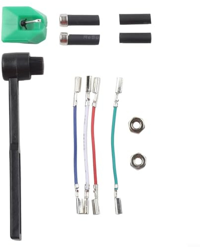 AT-VMN95E Replacement Stylus For Audio-Technica AT-LP120X-USB Turntables Record Player, Record Player Turntable + Needle Brush For VM95E Cartridge