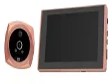 VEKELETE Spioncino Digitale da 4,3 con Telecamera for Campanello Intelligente, rilevamento del Movimento PIR, Protezione di Sicurezza for Porta con Occhio Magico Digitale.(1080P HD 32G)