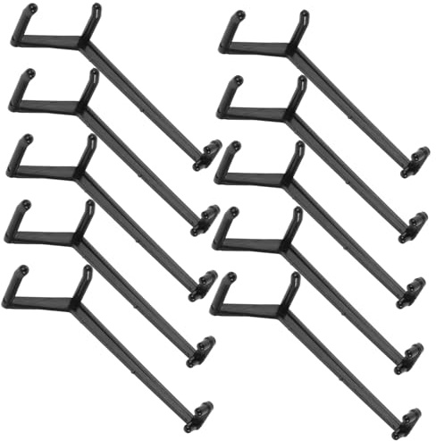 TOYZFRIENDY Écarteurs De Branches De Plantes Réglables Accessoire Jardinage Arbres Fruitiers Noir Lot de 10 Pinces à Plantes Réutilisables pour Formation Branches Pêchers Poiriers Et Autres