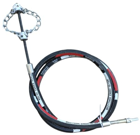 Pipe Descaling Chain - Multipurpose Drain Blocker Removal, Heavy Duty Descaling Equipment, Flexible Shaft Cleaning Rod | Durable Material with Design