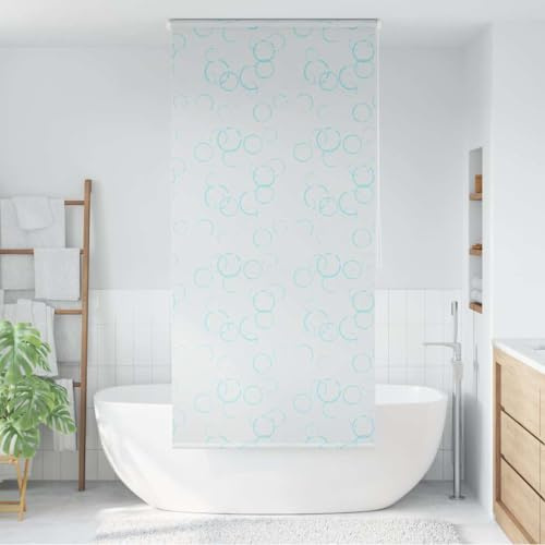 SKM Persiana Enrollable de Ducha Burbujas 80x240 cm,Casa y jardín,Accesorios para el baño,Cortinas de Ducha,1.07 kg,142865