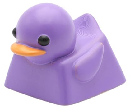 Sbshiouu Color Resin Keycap Lovely Cartoon Duck Designing For Mechanical Gaming Keyboards ESC Keycaps 1PC Gaming Keyboard Accessor
