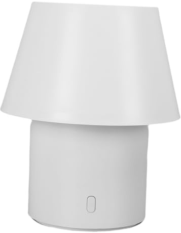 Rengue Lampe Diffuseur d'huiles Essentielles, Matériau ABS avec Brume Aromatique, Ultra Silencieuse avec Veilleuse pour la Maison et le Bureau (Haut plat)