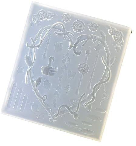 Cygnus en silicone polyvalent sur le thème de la vigne pour travaux manuels, bijoux en chocolat et décoration de gâteaux