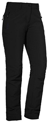 Schöffel Damen Pants Engadin W, warme und wasserabweisende Wanderhose für Frauen, Outdoor Hose mit weichem Futter