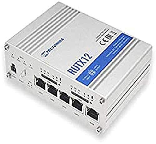 Teltonika RUTX12 - Next Generation Dual LTE Cat. 6 Industrial Router