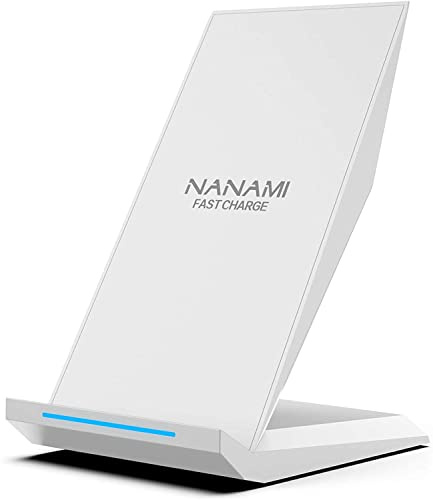 NANAMI Fast Wireless Charger, 15W Induktive Ladestation Phone Handy Charger