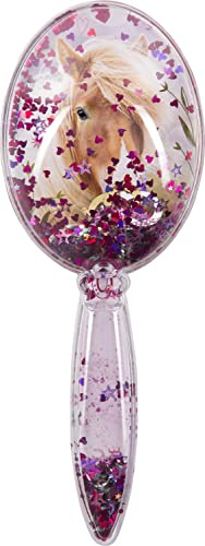 Die Spiegelburg - Haarbürste (mit beweglichem Glitter), Pferdefreunde, 17846