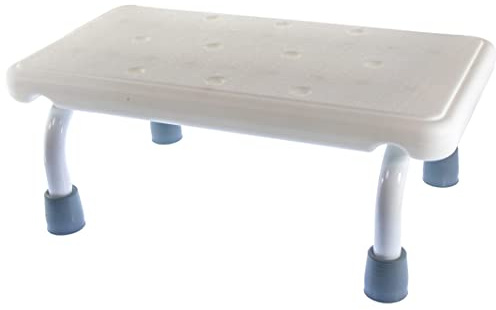 Medical Step Portable Safety Stool w/Non Slip Grip & Drainage Holes, Heavy Duty Medical Stools for Shower Bathroom Toilet Kitchen Bedroom Elderly Handicap Supports 450lbs
