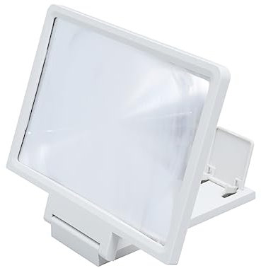 DOITOOL para Teléfono Móvil Amplificador De Pantalla De Teléfono con Soporte Plegable para Ver Videos y Películas Pantalla Compatible Móvil