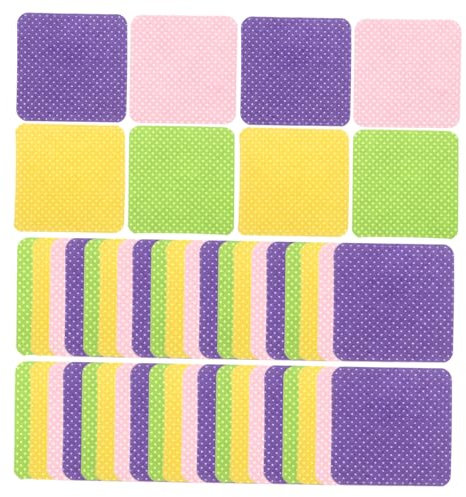 Beaupretty 4taschen Beutel Nagelkleberentferner-blätter Nagelpads Reisegröße Nagellackentferner-pads Kleberentferner-tücher Nagelreiniger-filtertuch Make-up-pads Wiederverwendbar Saugfähig We