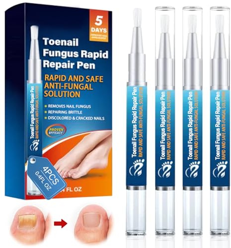 4 Pezzi Penna per la Cura Delle Unghie, Routine Nail Care Pen, Dell'unghia Nutre e Lenisce Le Unghim, Migliora l'aspetto Dell'unghia, Favorisce la Salute Delle Unghim