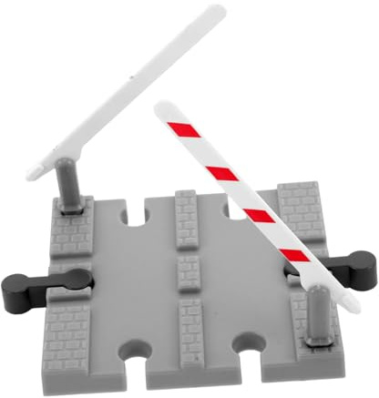 VANZACK Replacement Train Track Accessory Railing Barrier Model Railway Road Block for Track Toys Diy Pretend Model Plaything