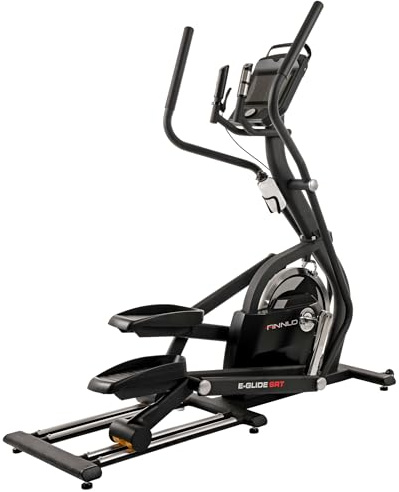 HAMMER Finnlo Ellipsentrainer E-Glide SRT – Profi Crosstrainer für Zuhause, 20 kg Schwungmasse, 16 Trainingsprogramme & Pulsmessung – effektives Ausdauertraining