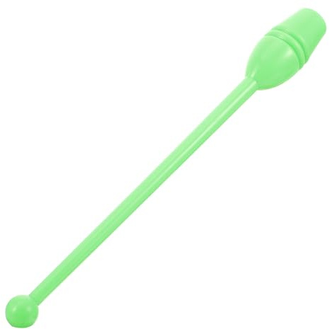 BRIGHTFUFU Bastone per Calisthenics 34Cm Verde Bastone da Allenamento per Ginnastica Artistica e Attrezzatura Esercizi Indoor per Ragazzo Ragazza e Adulti
