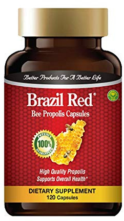 Brazil Red Bee High Concentrate Propolis (120 Capsules)