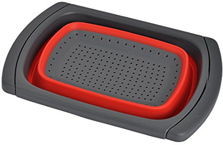 Suyi passoire panier rétractable en Silicone avec poignées extensibles pour cuisine
