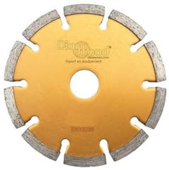 Disque Diamant à Déjointoyer D. 230 x Al. 22,23 x Ht. 7 x ép. 8 mm - Béton, Matériaux de Construction - Diamwood