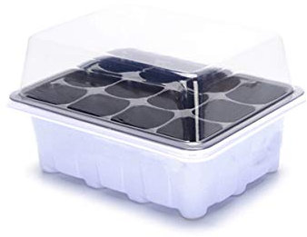Accessori per la semina Tray Kit scuola materna vasi di piante di germinazione Box giardinaggio 12 fori