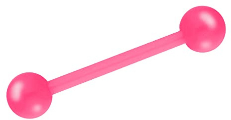Treuheld® Piercing Stab aus Kunststoff | 9 Farben | 11 Größen