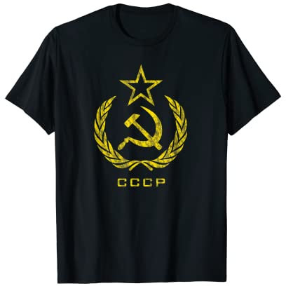 Cccp Marteau faucille Russie T-Shirt
