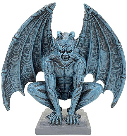 Romeeton Gargoyle staty harts ängel skulptur bevingad djävul figur hantverk modell heminredning
