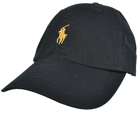 Ralph Lauren Classic Sport Cap One Size Nero, Nero , Taglia unica