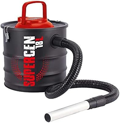 Bricoutlet - Aspicenere 18LT, Inossidabile, Bidone Aspira Aspirapolvere Aspiratori industriali 1200W con filtro e tubo inclusi