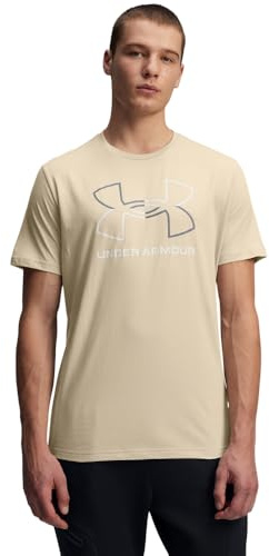 Under Armour herr Ua Foundation kortärmad, Khaki, L