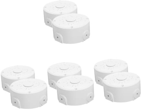 jojofuny 8pcs Security Camera Junction Box Outdoor Wall Mounted Cable Hiding Box for Cctv Camera Storage Wires