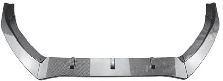 Frontspoiler Für Ford Für Focus RS MK3 2015-2018 Auto Frontschürze Spoiler Lippe Splitter Schutz Vordere Stoßstange Unten(Carbon Fiber Look)